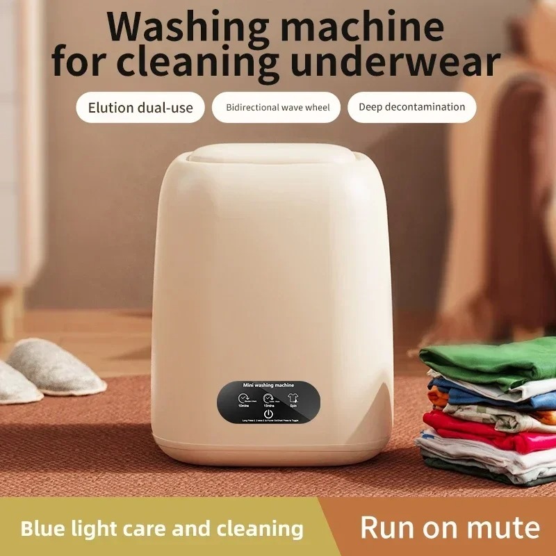 Baby Clothing Washing Machine - Mini draagbare volautomatische wasmachine met centrifuge