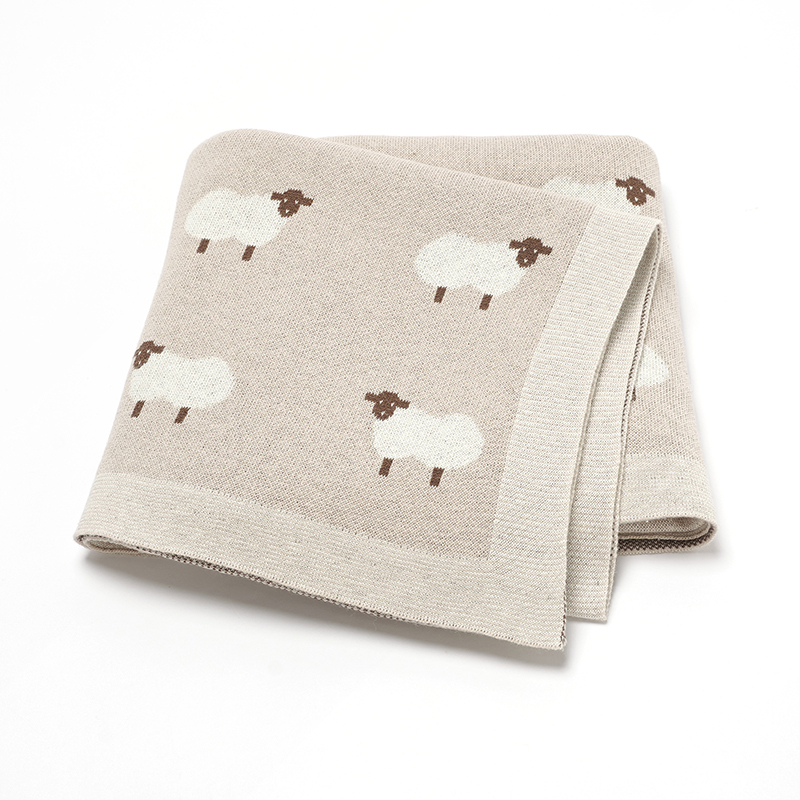 Baby Clothing Organic Cotton - Leuke Schapenprint Mousseline Pasgeboren Baby Jongens