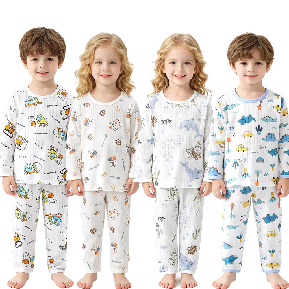 Baby Clothing Crochet - Baby pyjamasets van katoen, kinderpyjama's, peuter
