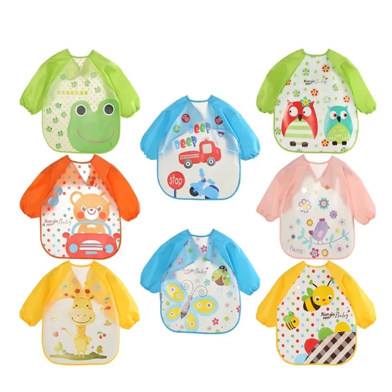 Baby Clothing Set - Waterdichte EVA Baby Slabbetjes met volledige