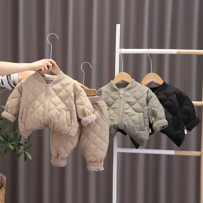Baby Clothing Zip - Nieuwe Winter Mode Babykleertjes Pak Kinderen