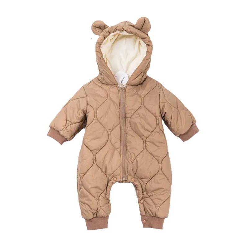 Baby Clothing Zip - Pasgeboren Baby Romper Winter Dikker Katoenen