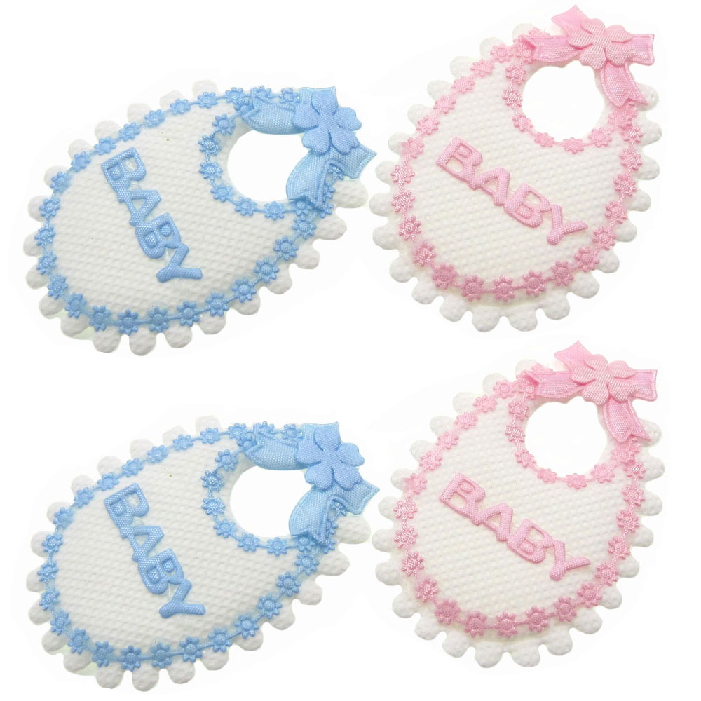 Baby X Clothing - 12 Stuks Handgemaakte Stof Baby Slabbetjes