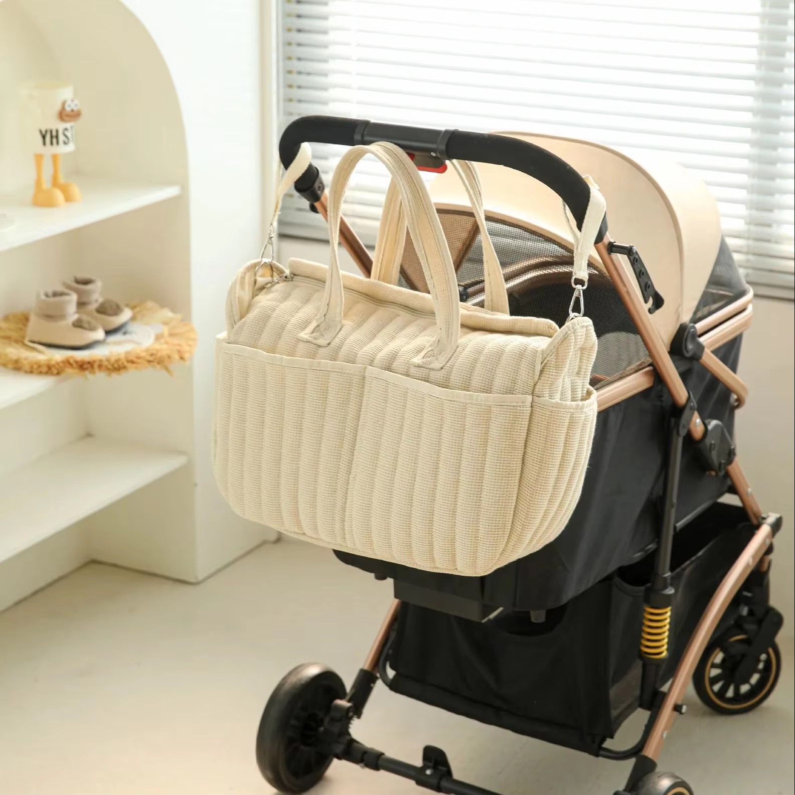 Baby Clothing Bag - Mode Babyluiertas Luxe Designer Handtas voor