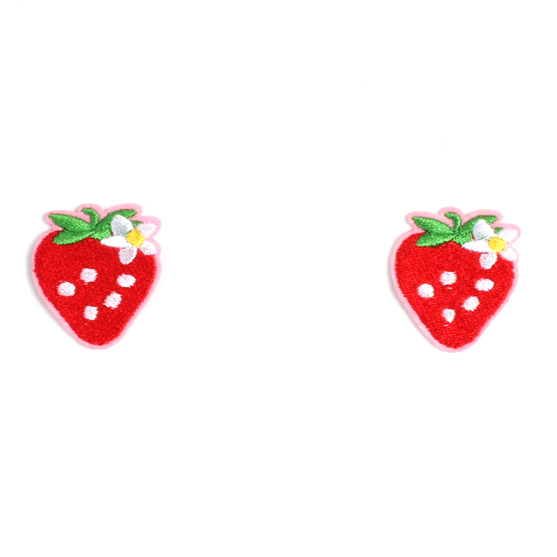 10 stuks cartoon aardbei patch - Baby X Clothing recensie en prijs