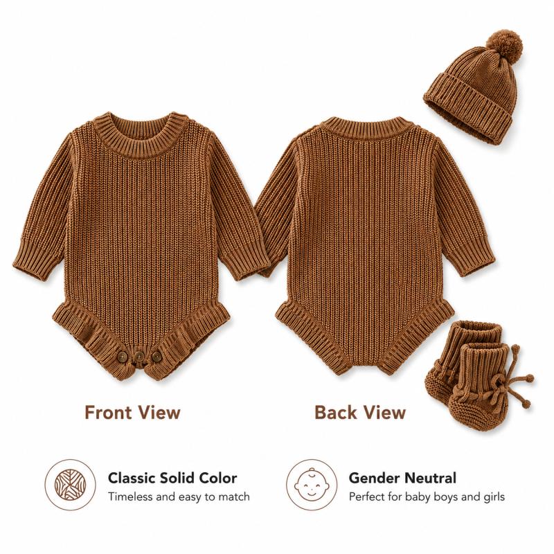 Gepersonaliseerde baby gebreid - Baby Clothing Names recensie en prijs