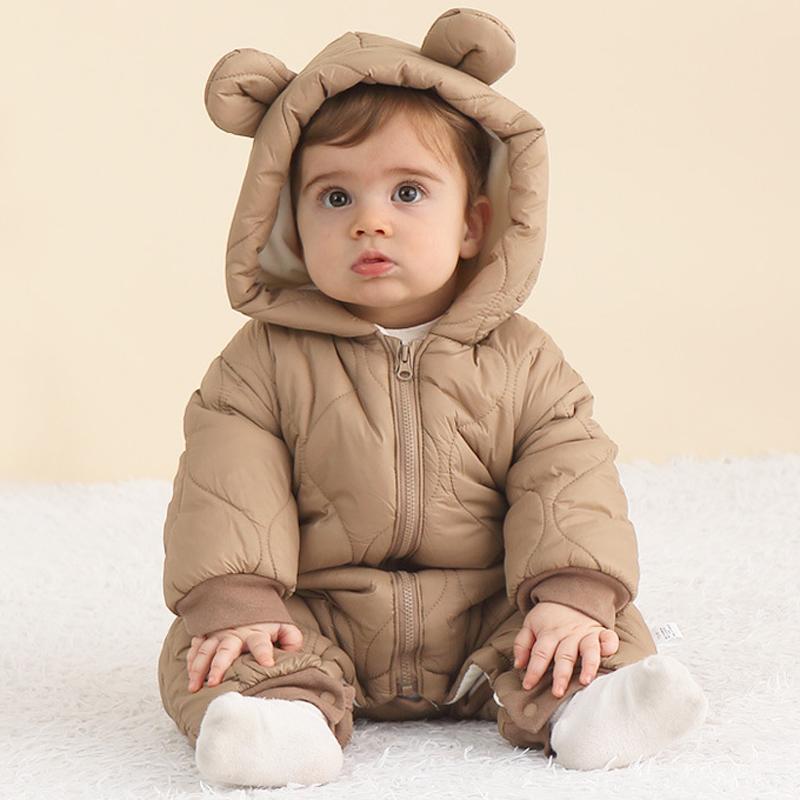 Pasgeboren Baby Romper Winter  - Baby Clothing Zip recensie en prijs