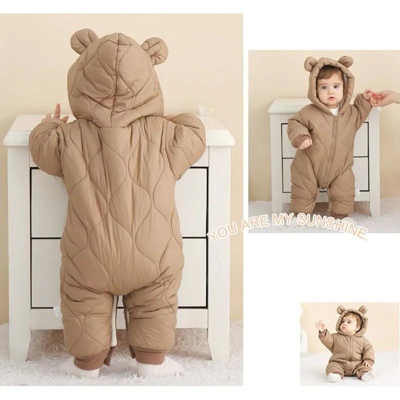 Pasgeboren Baby Romper Winter  - Baby Clothing Zip recensie en prijs
