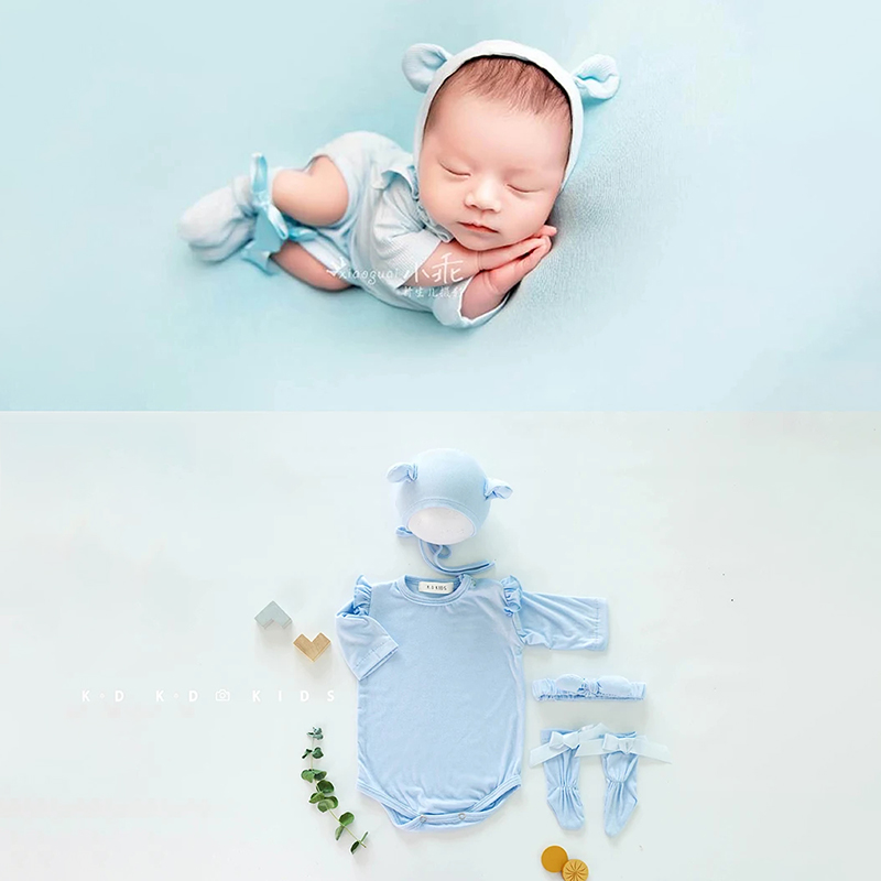 Babyfoto gebreide beer kleding - Baby Clothing Set recensie en prijs