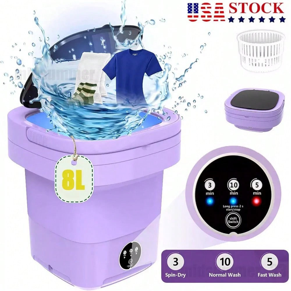 8L Draagbare Wasmachine Mini W - Baby Clothing Washing Machine recensie en prijs
